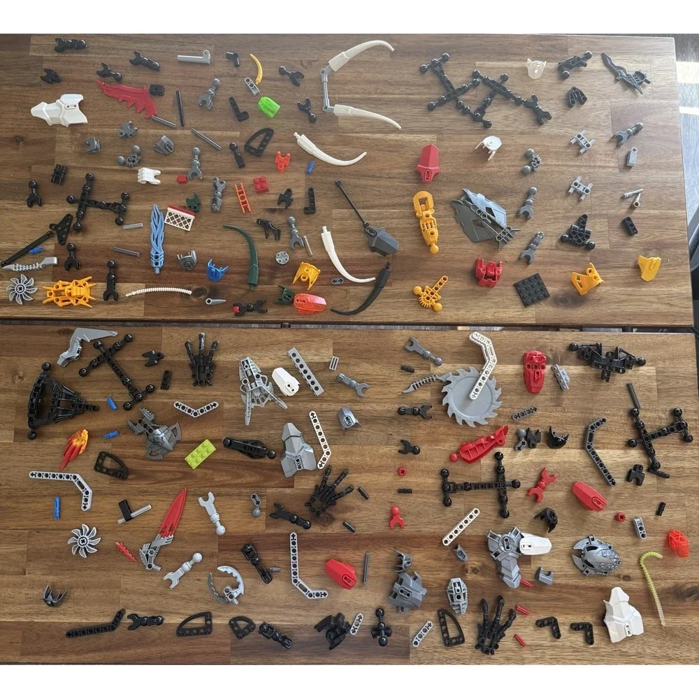 LEGO BIONICLE Hero Factory Bulk Lot of 200+ Parts Pieces 1 LB+ SEE PICTURES!